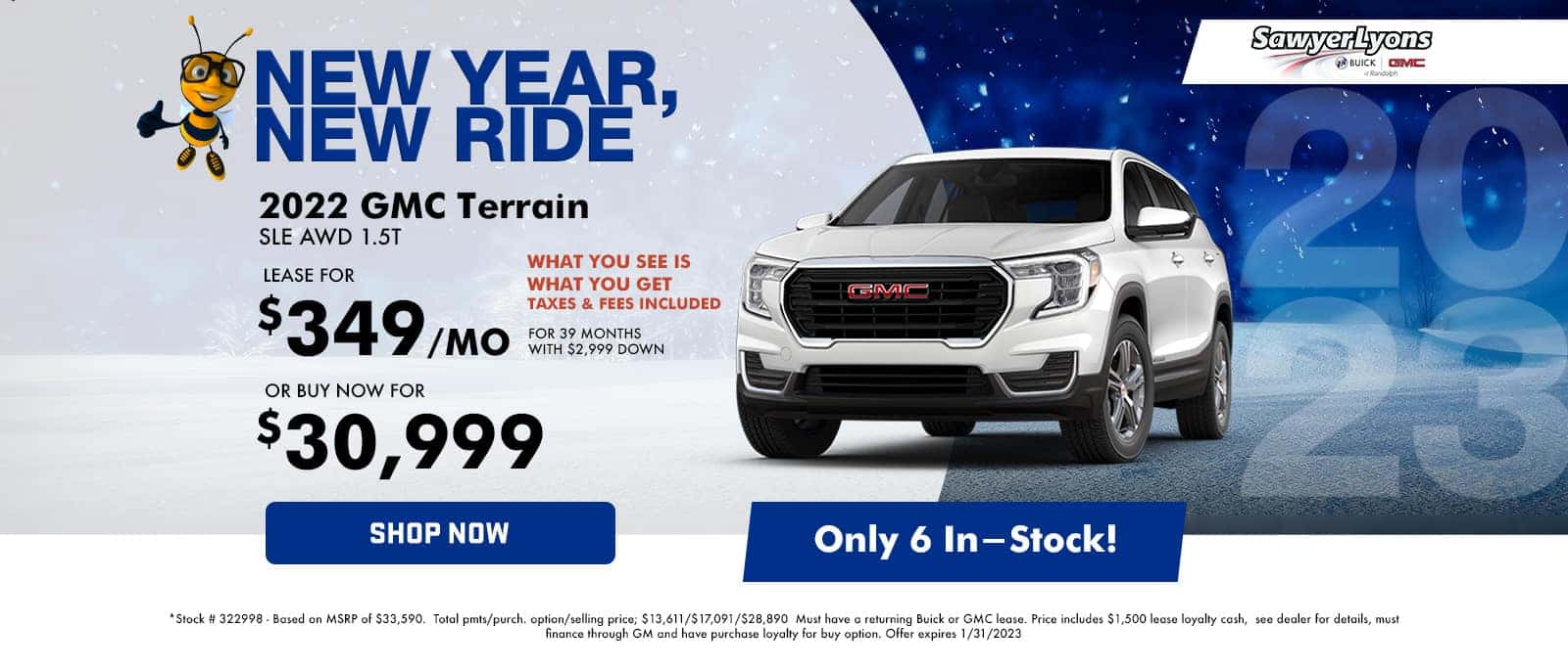 New & Used Vehicles in Randolph Sawyer Lyons Buick GMC