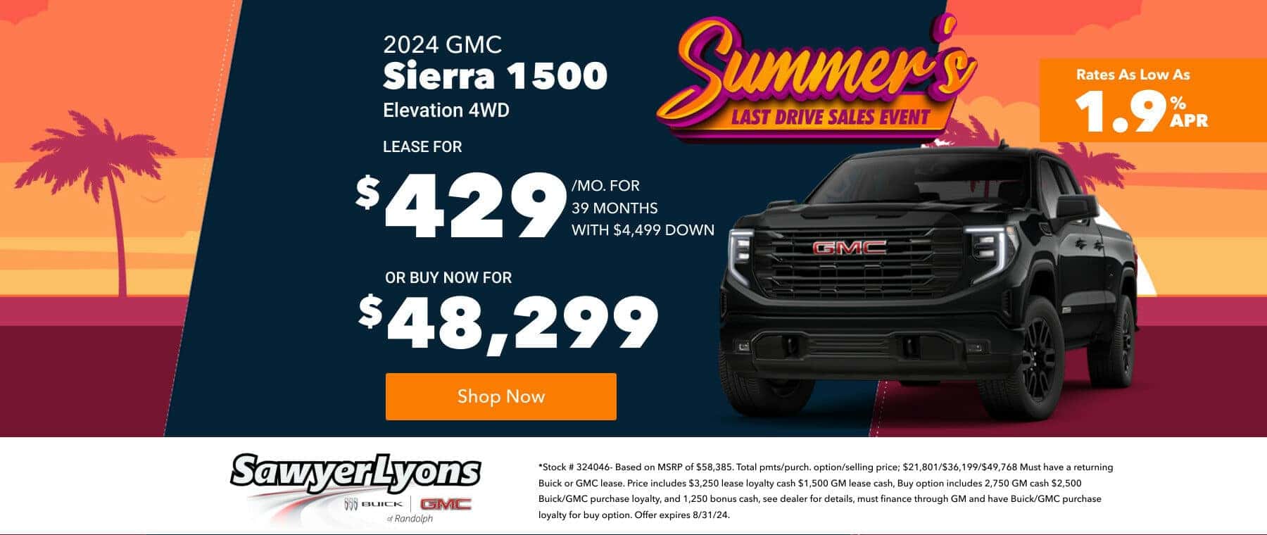 New & Used Vehicles in Randolph Sawyer Lyons Buick GMC