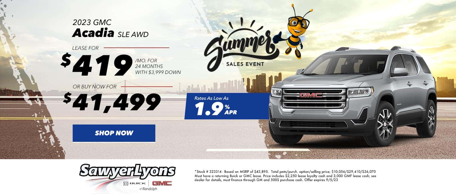 New & Used Vehicles in Randolph Sawyer Lyons Buick GMC