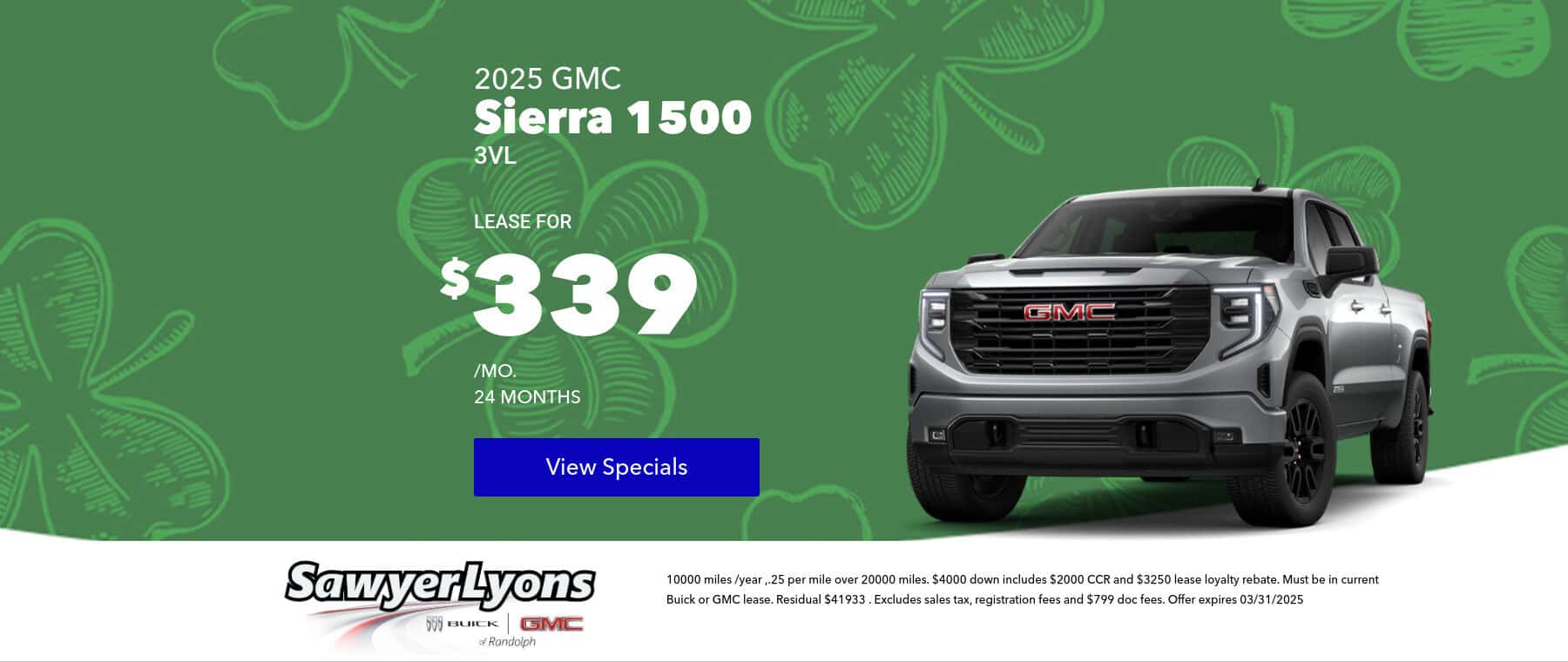 March-Special-2025-GMC-Sierra-1500-Forester-Finance