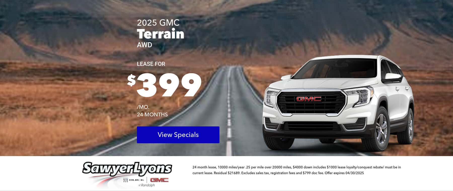 Specials—1-Lease-1