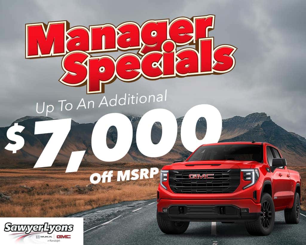 Manager Specials