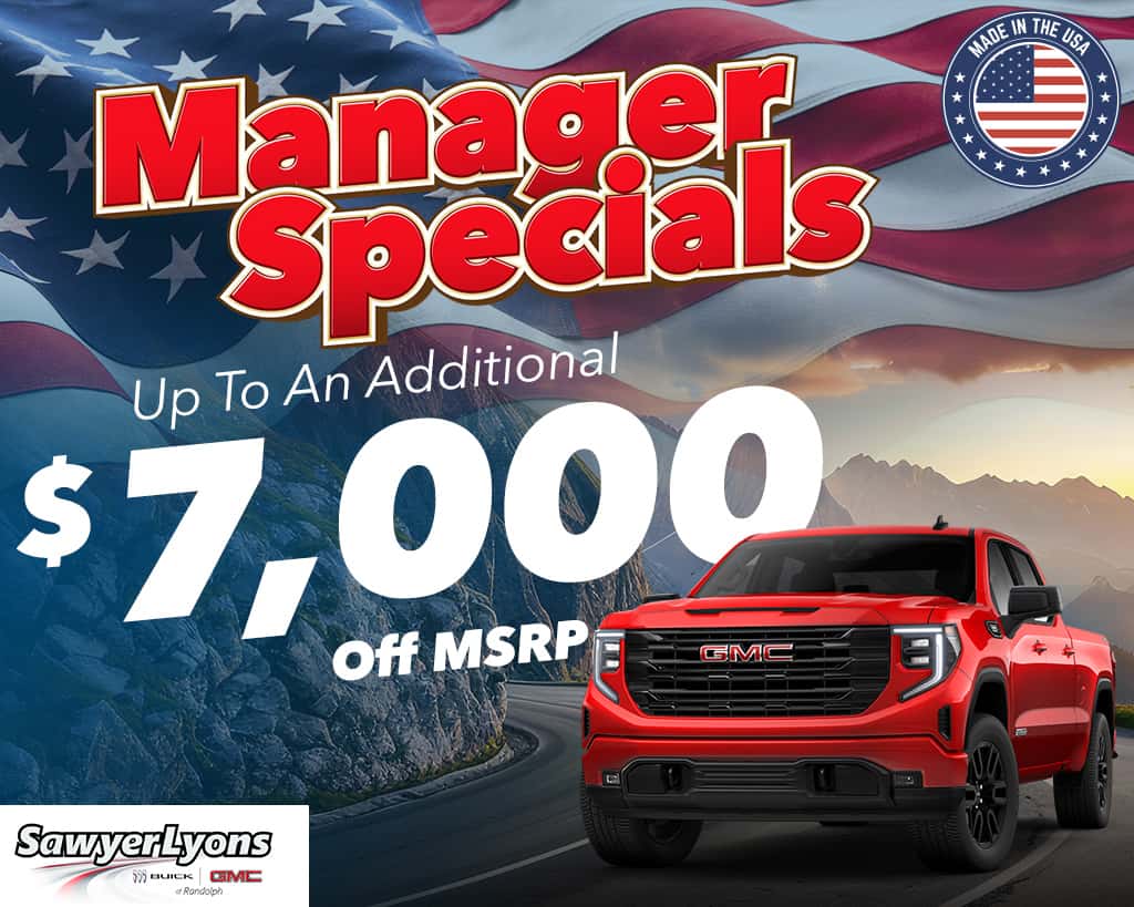 Manager Specials