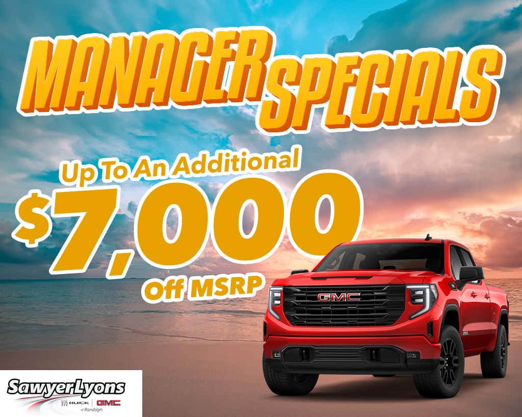 Manager Specials