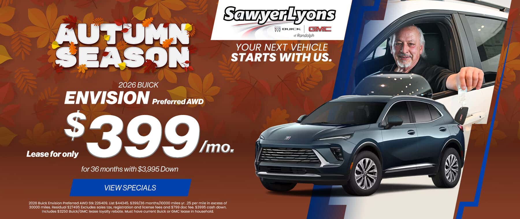 2026 Buick Envision October Specials