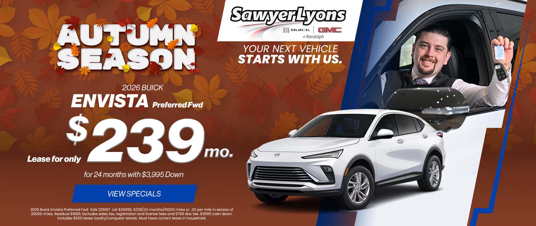 2026 Buick Envista October Specials