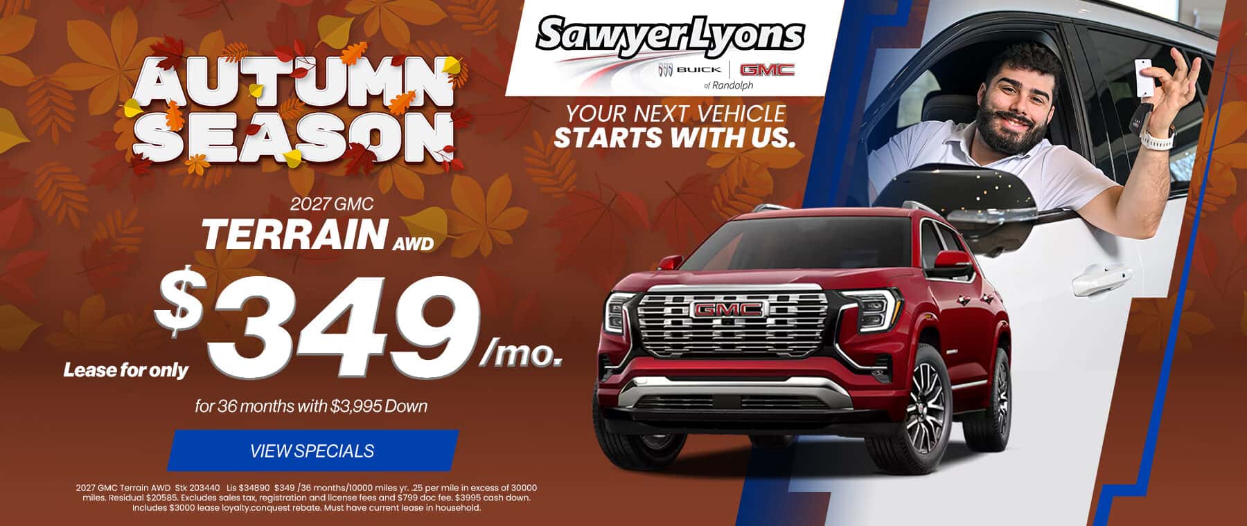 2027 GMC Terrain October Specials