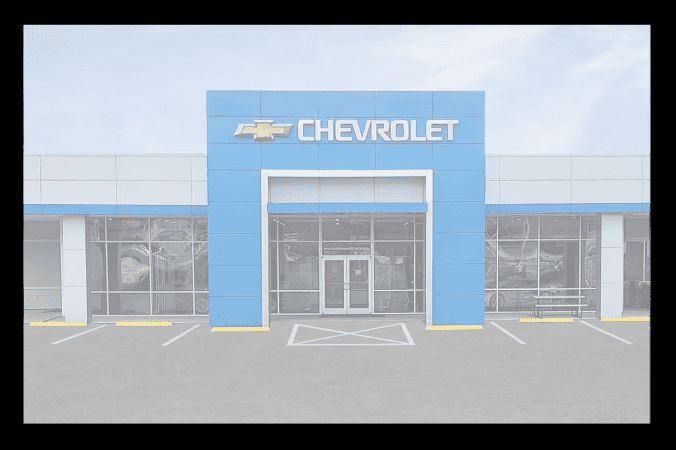 exterior of Chevrolet dealership