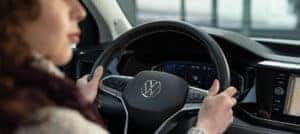 Woman Driving car