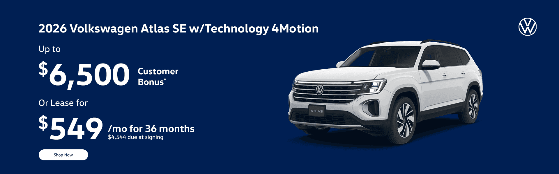 2026 Volkswagen Atlas