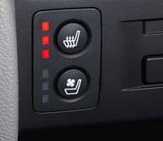 heated and ventilated front seats