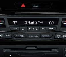tri-zone climate control
