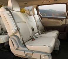 leather-trimmed interior