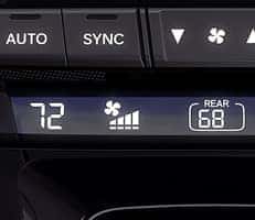 tri-zone climate control