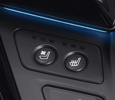 heated and ventilated seats
