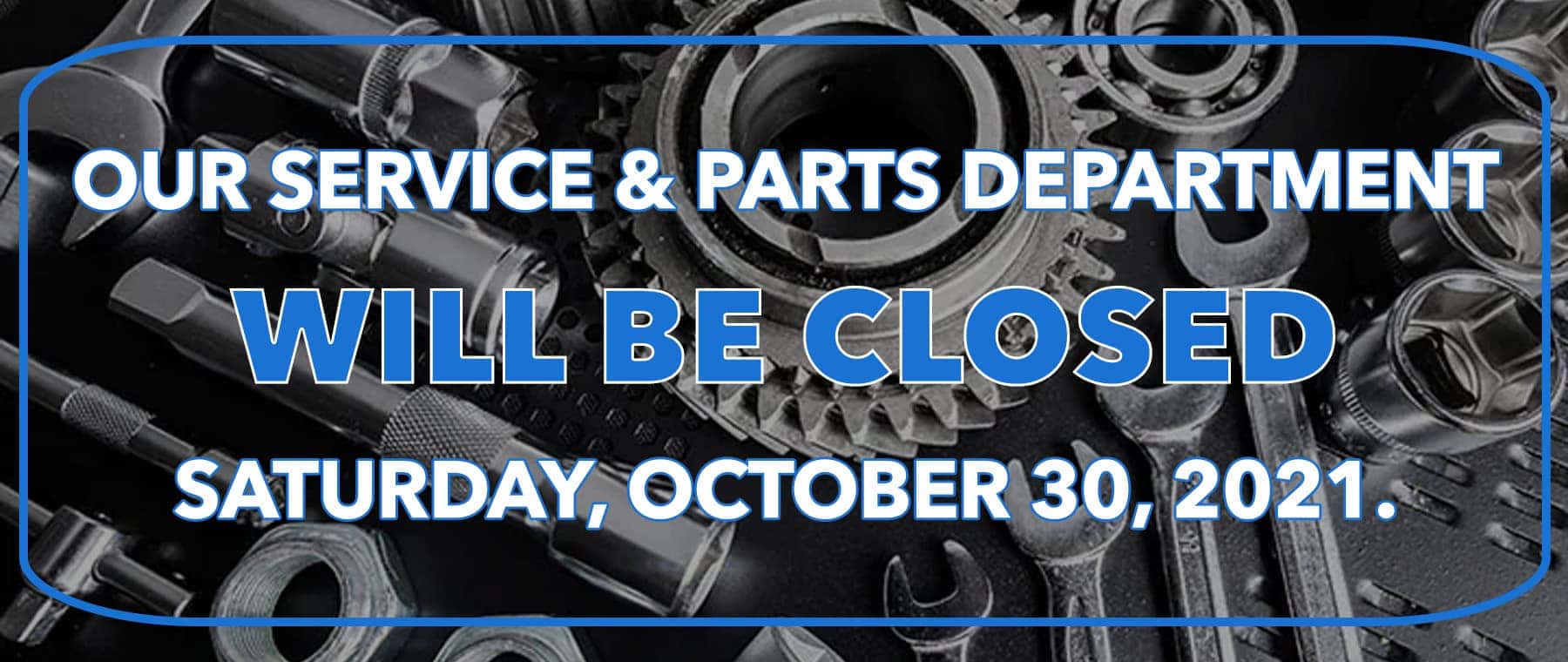 Honda Web SERVICE AND PARTS CLOSED
