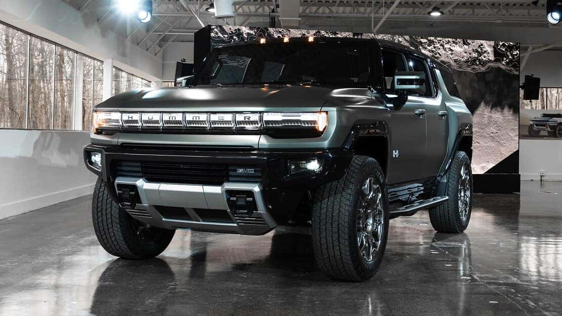 The GMC Hummer EV SUV is Sold Out