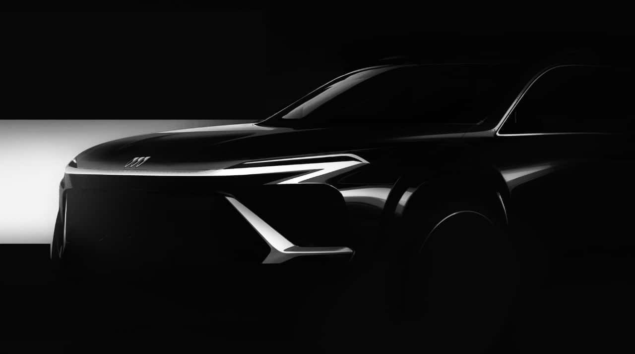 2025 Black Enclave SUV silholette