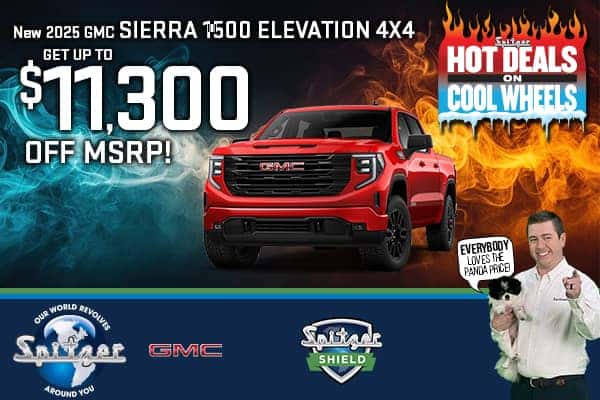 2025 GMC Sierra 1500 Elevation 4x4 - Get up to $11,300 off MSRP!