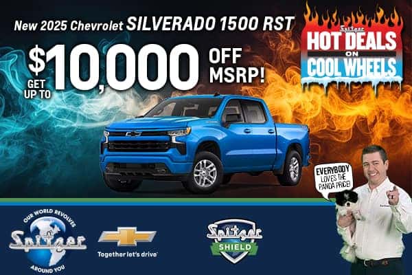 2025 Chevrolet Silverado 1500 RST - Get Up to $10,000 off MSRP!