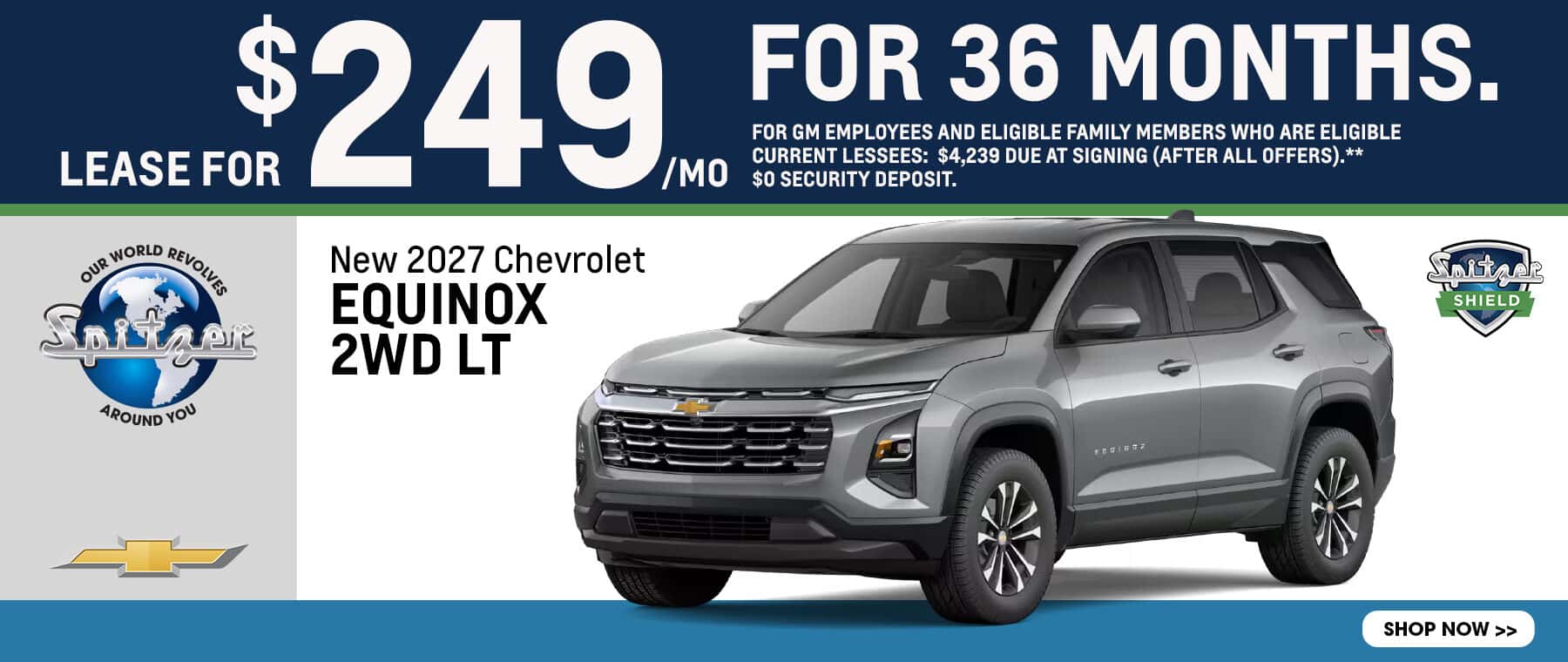 09.2026_Chevy Equinox_Lease for $249 for 36 mo