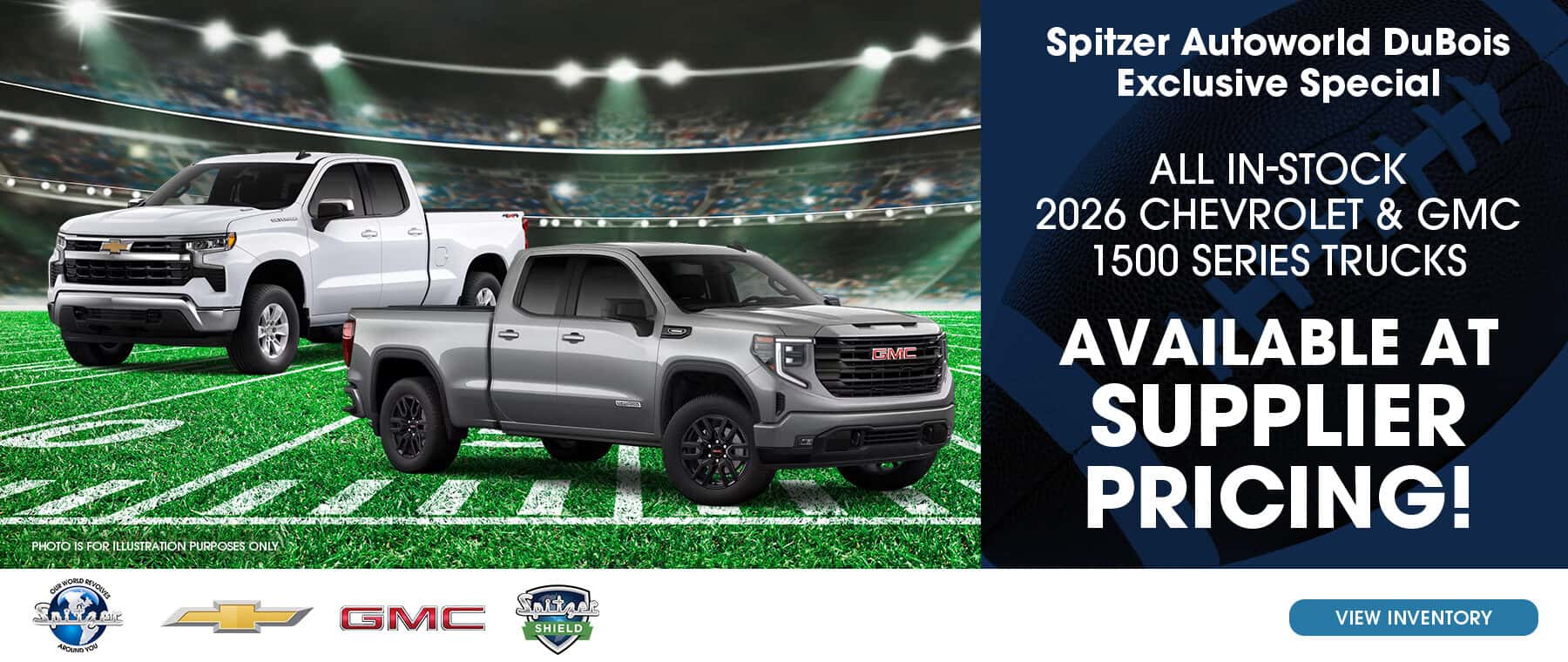 10.2026 GMC & Chevy Supplier Pricing