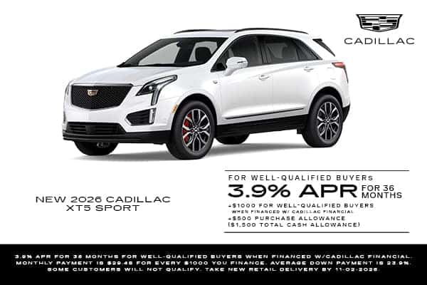 2026 Cadillac XT5