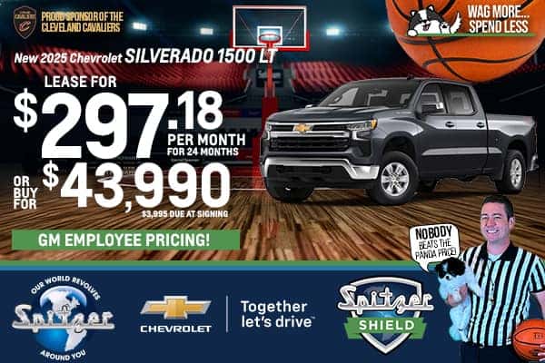 2025 Chevrolet Silverado 1500 LT - Lease for $297.18/mo for 24 Months