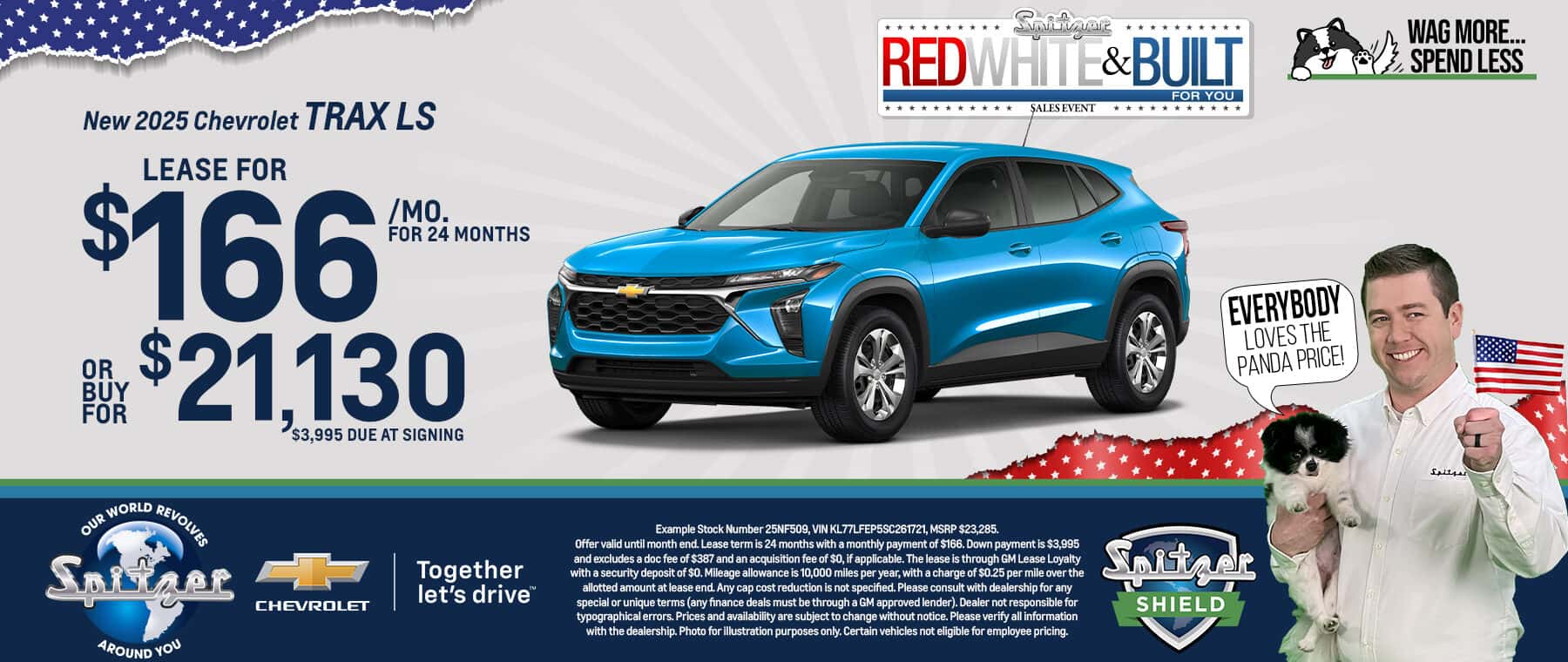 05.2025_Carrera_Lease a New 2025 Chevrolet Trax LS for $166 for 24 Months or Buy for $21,130