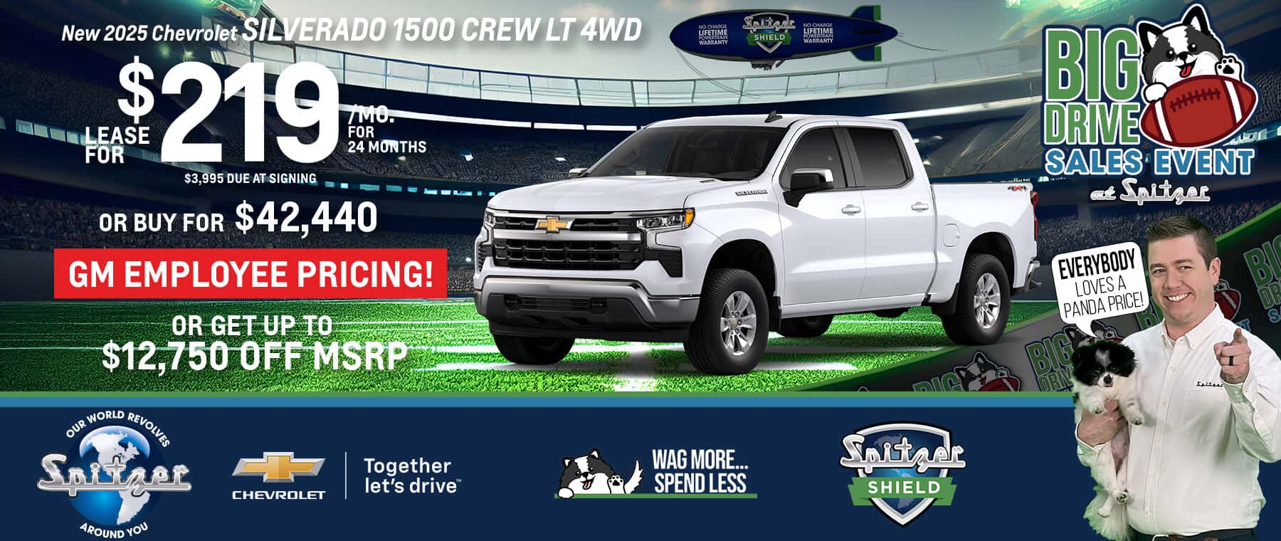 08.2025_Carrera_Lease a New 2025 Chevrolet Silverado 1500 LT for $219/mo!
