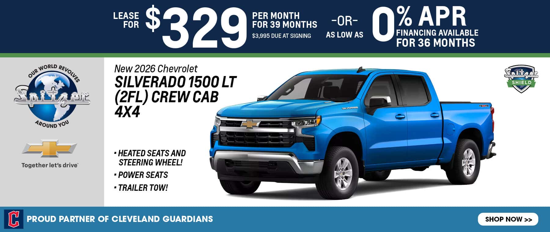 05.2026_2026 Chevy Silverado_Lease for $329 for 39mo OR 0% for 36mo