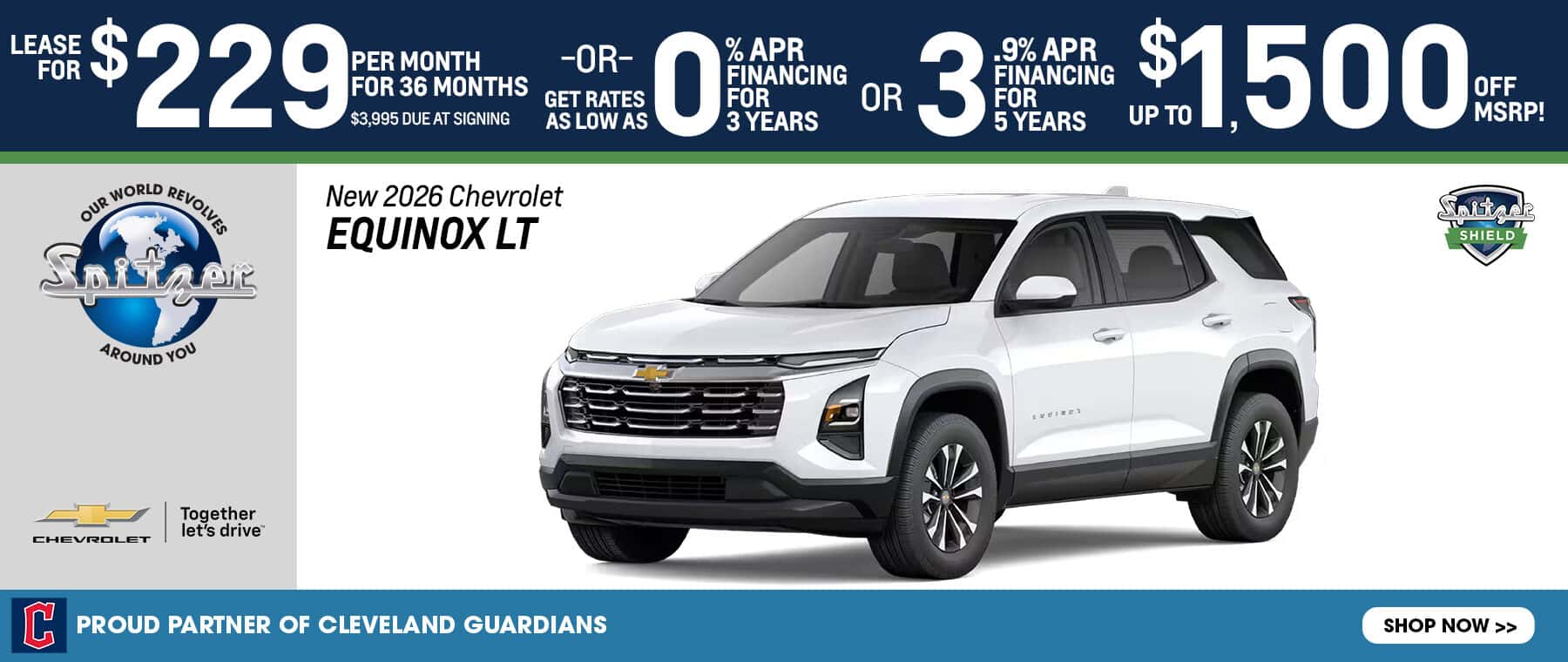 07.2026_Chevy equinox_Lease for $229 for 36 mo OR 0% for 3 years OR 3.9% for 5 years