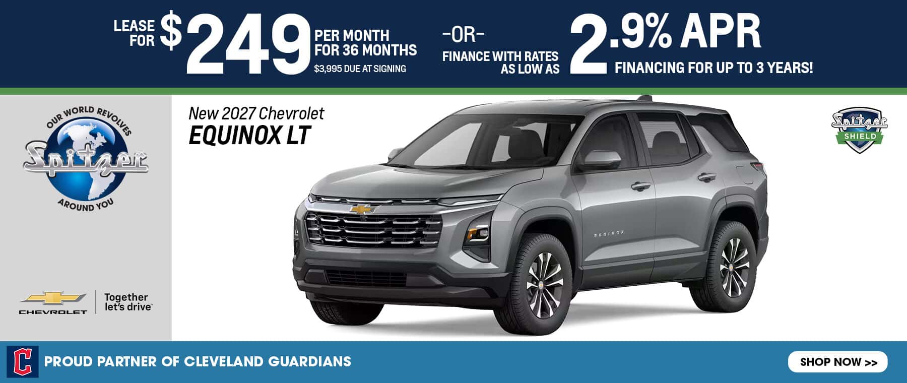 09.2026_Chevy Equinox_Lease for $249 for 36 mo OR 2.9% for 3 years