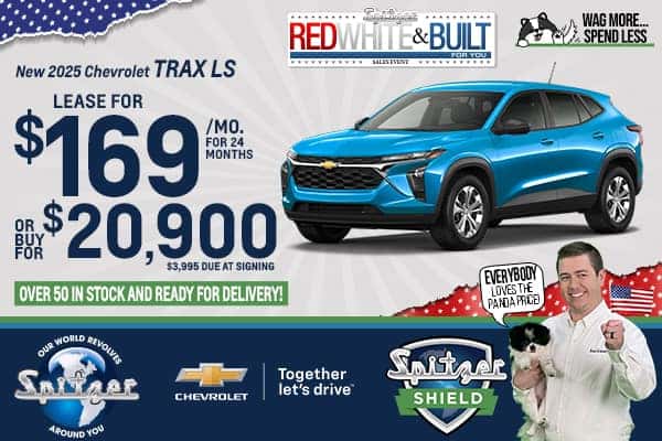 2025 Chevrolet Trax LS - Lease for $169 a Month