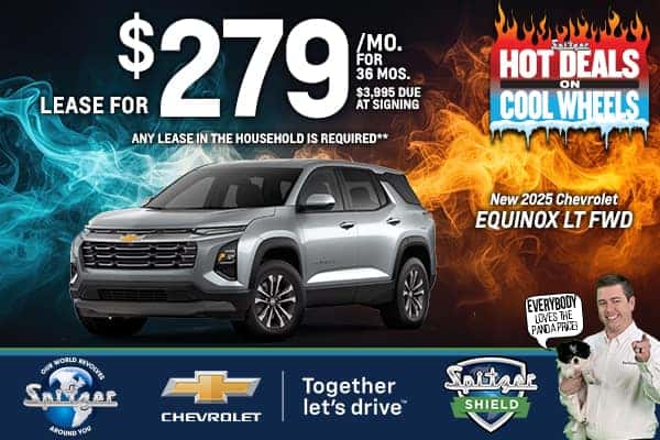 2026 Chevrolet Equinox LT FWD - Lease for $279/mo for 36 Months