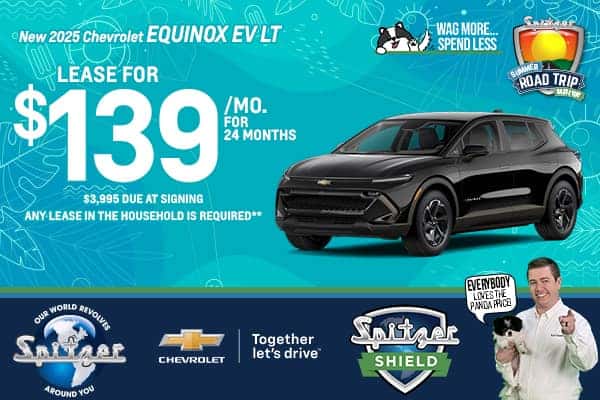2025 Chevrolet EV LT - Lease for $139/mo for 24 Months
