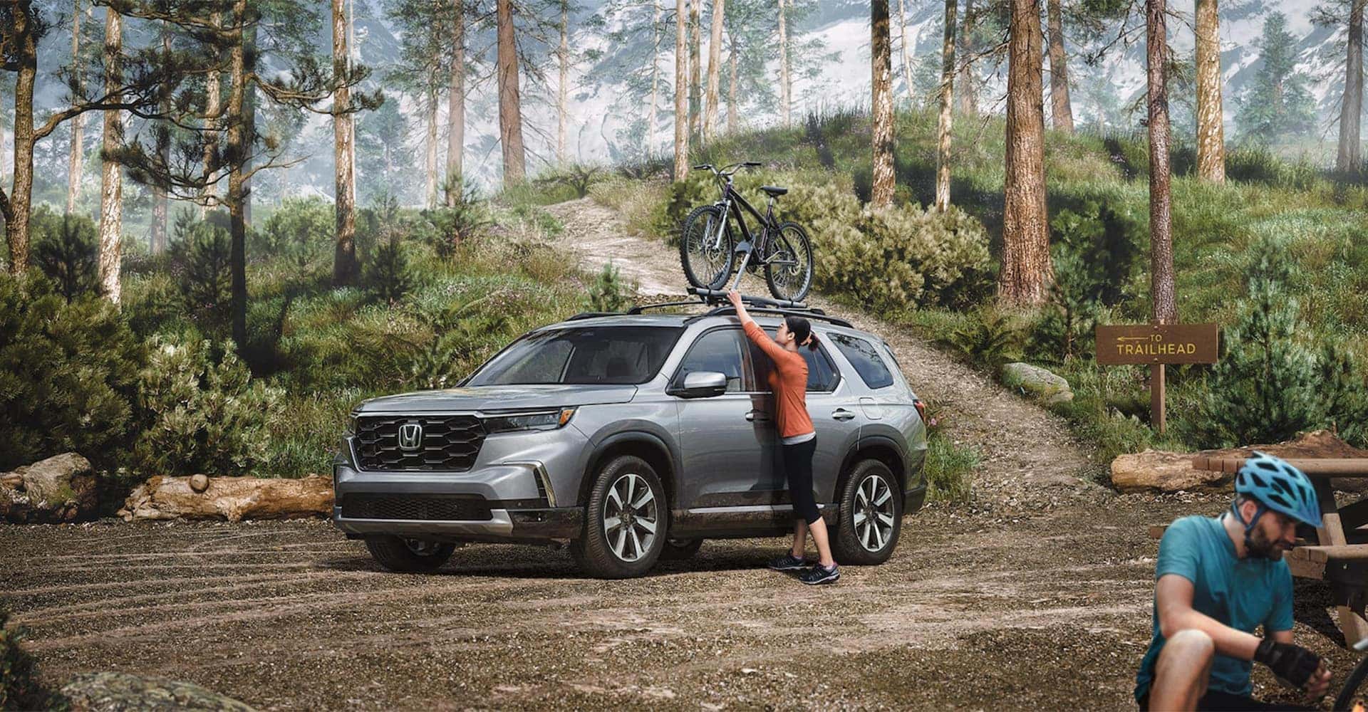 Honda Pilot 2025 outdoors