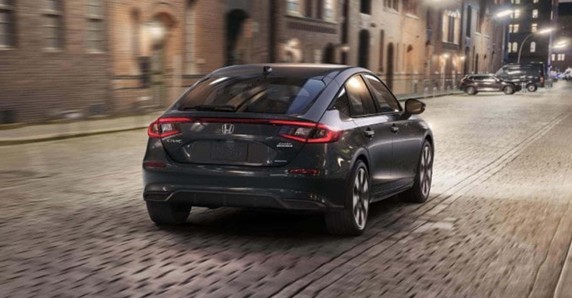 2025 Civic Hatchback back