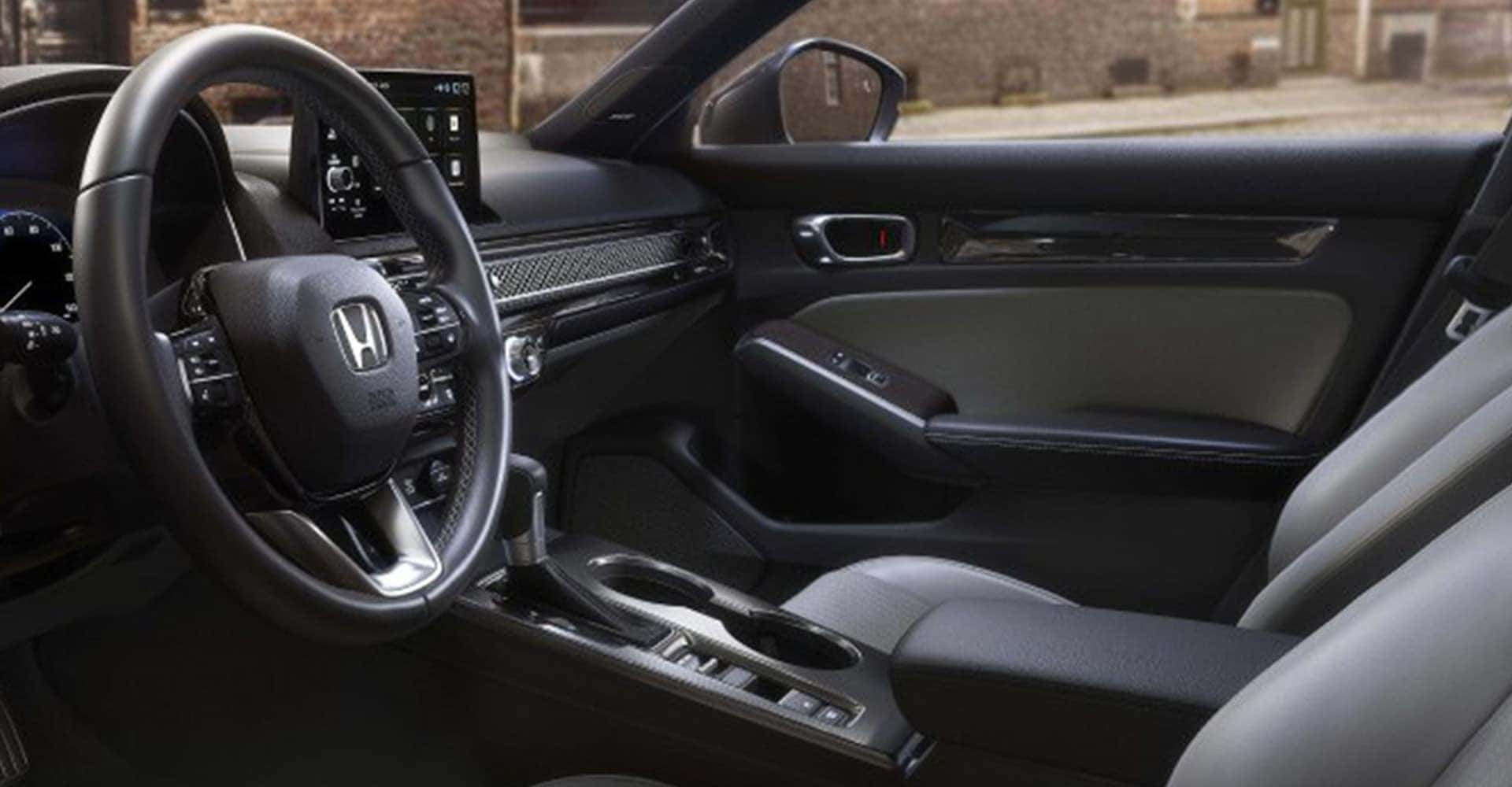 2025 Civic Hatchback front inside