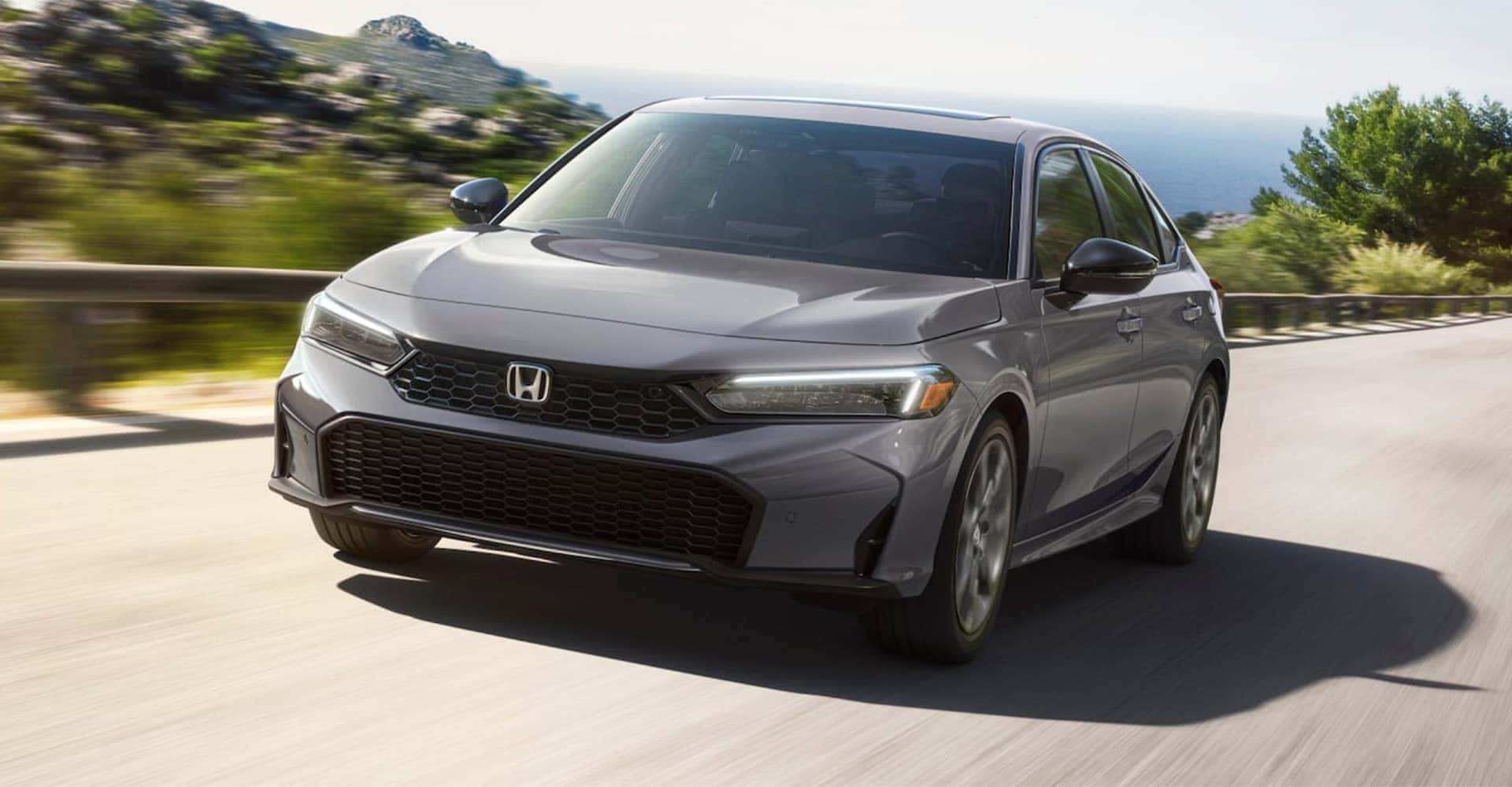 2025 Civic Sedan grey front