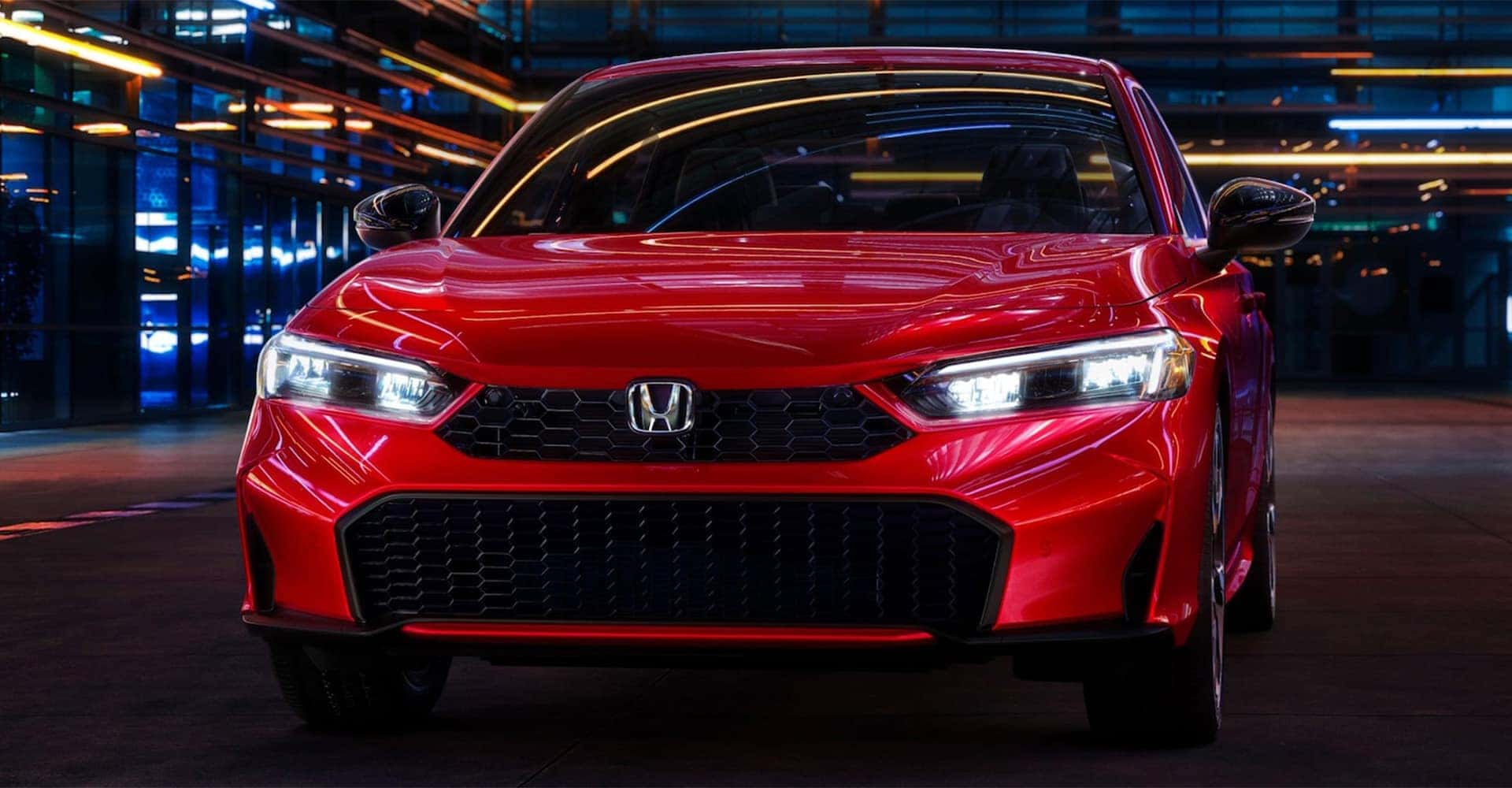 2025 Honda Civic Sedan red front