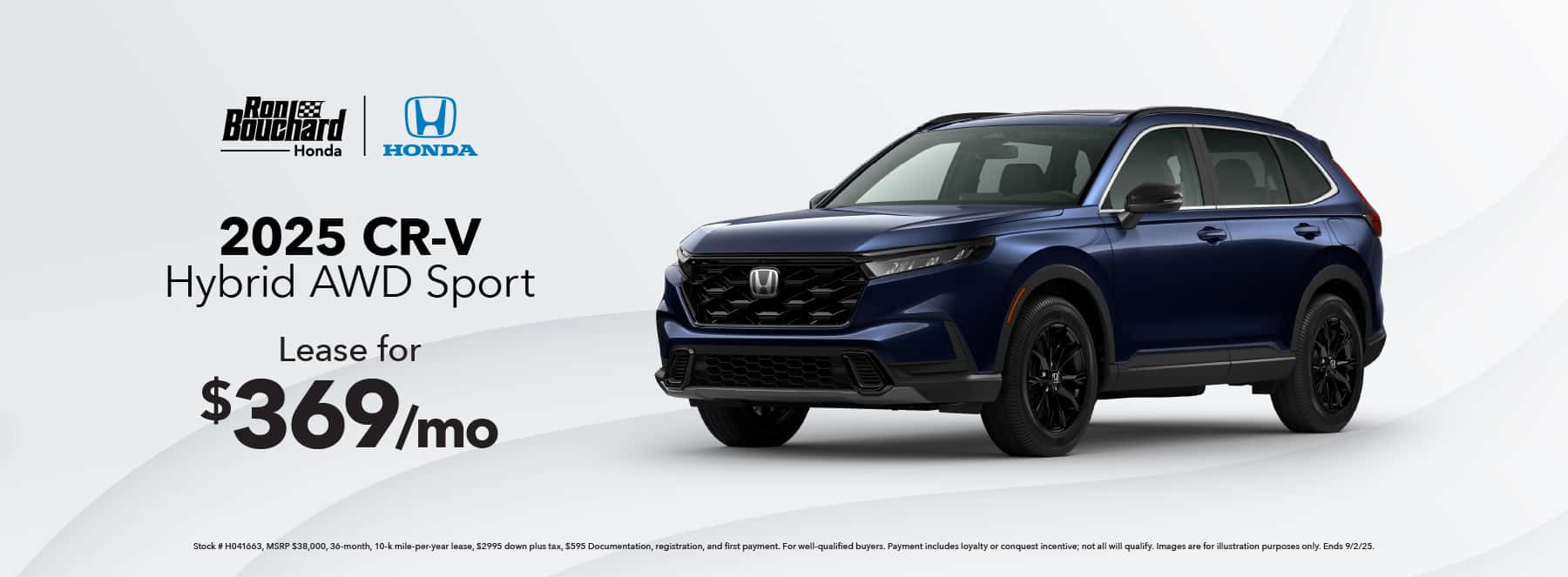 2025 Honda CR-V HYBRID AWD SPORT