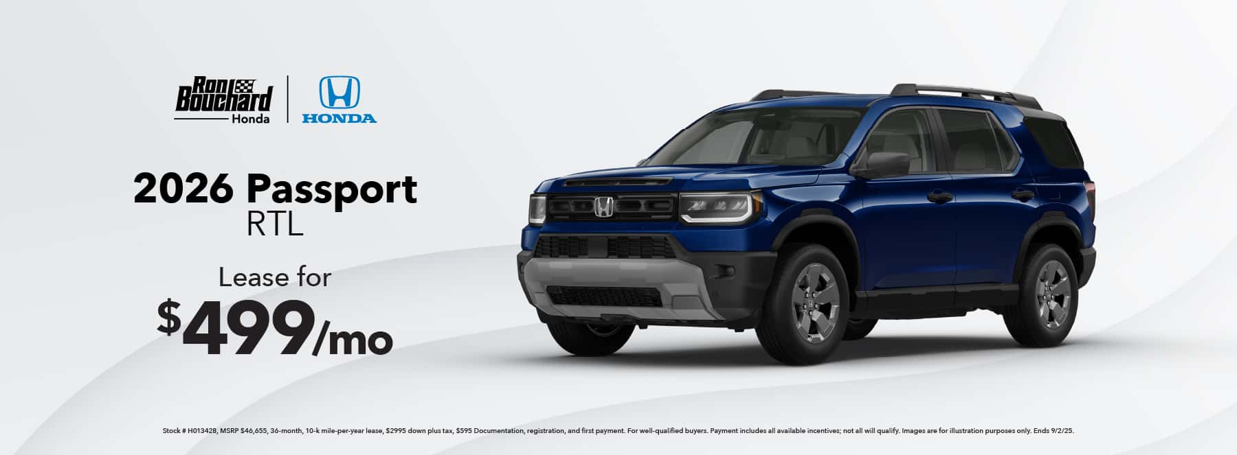 2026 Honda Passport RTL