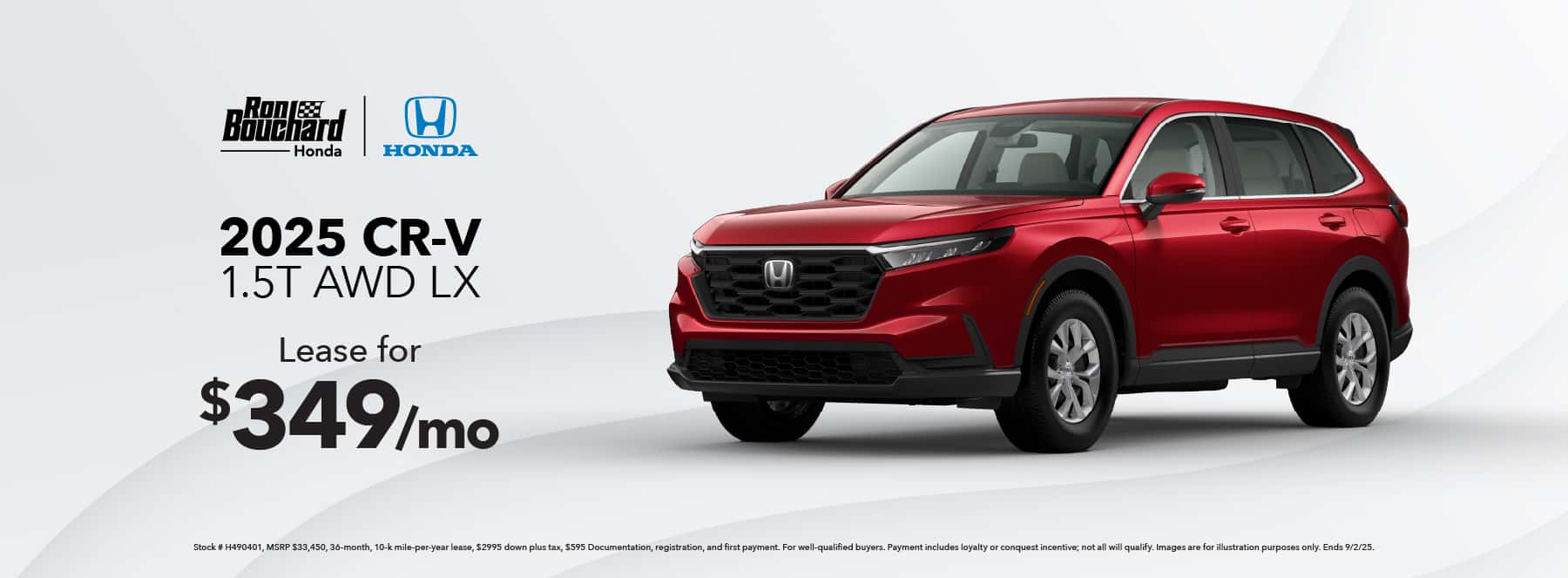 2025 Honda CR-V 1.5T AWD LX