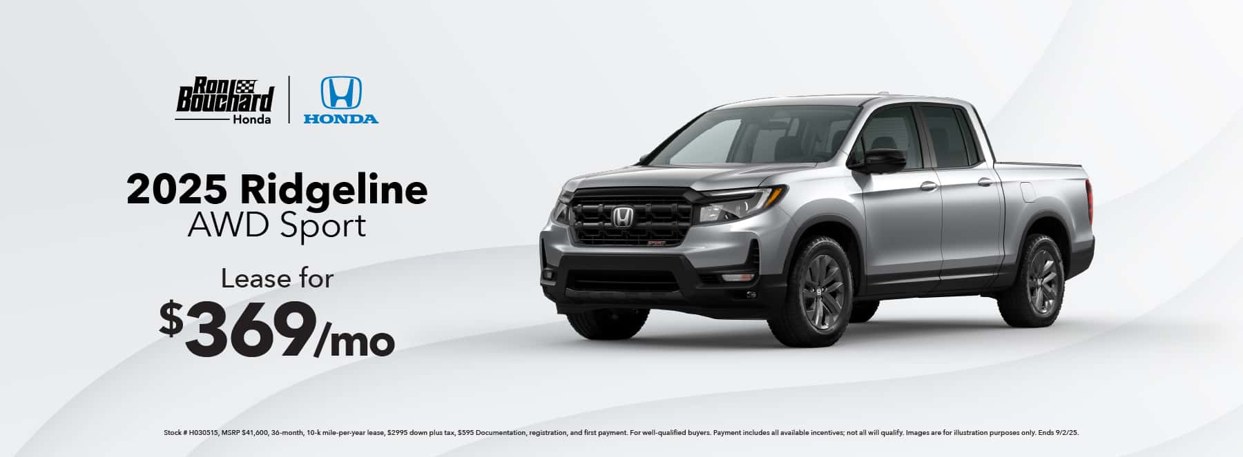2025 Honda Ridgeline AWD SPORT