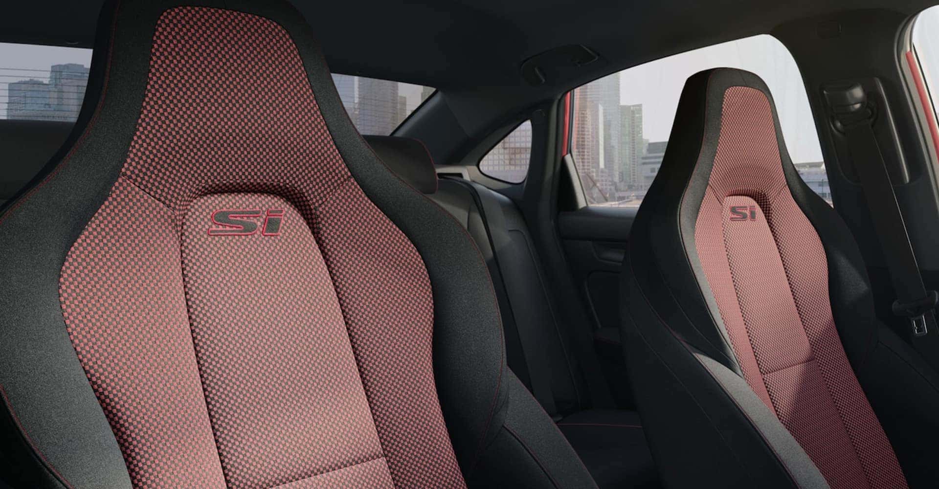 2025 Honda Civic Si driver passenger seats