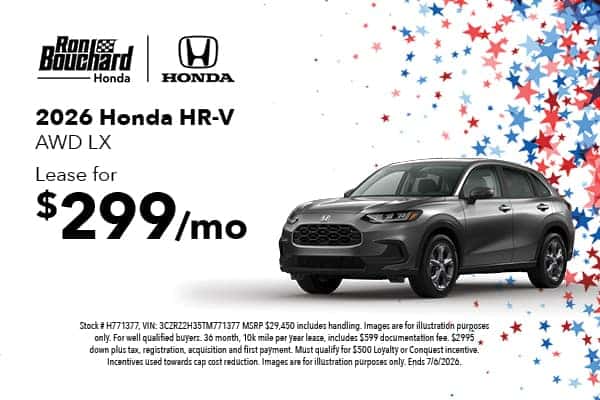 2026 Honda HR-V AWD LX 