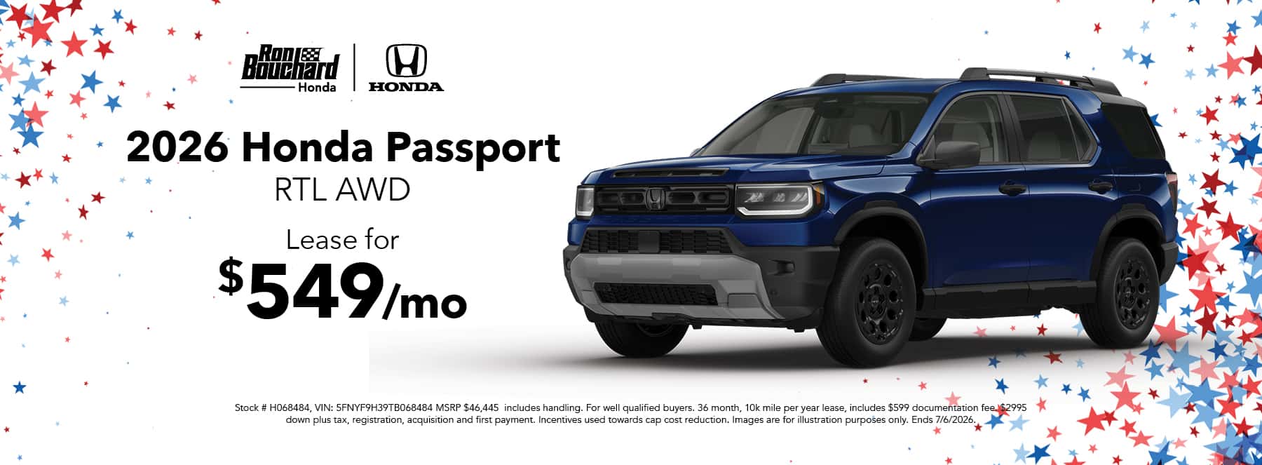 June Passport Offer