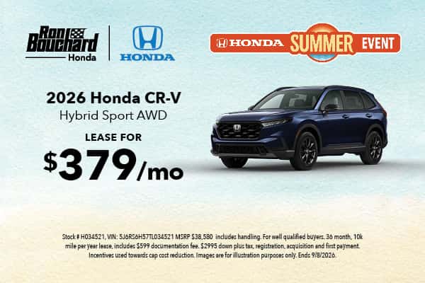 2026 Honda CR-V Hybrid Sport AWD