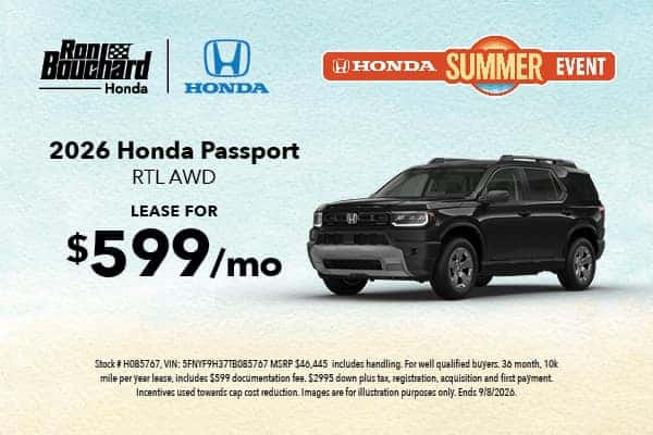 2026 Honda Passport RTL AWD